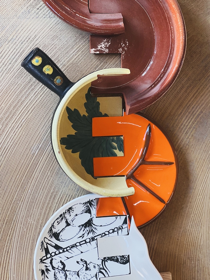 Felicità Milieu des choses, montrant des oeuvres de l&rsquo;artiste espagnol JAVIER CARRO TEMBOURY - 1