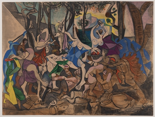 Poussin / Picasso / Bacchanales - 1