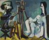 Picasso: Artiste et modèle. Derniers tableaux.