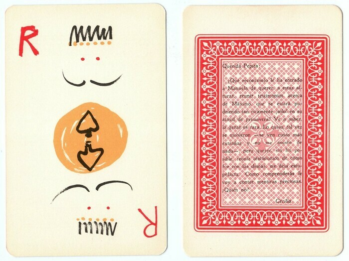 Une heure, une oeuvre: Juego de Cartas de Max Aub (1964) - 1