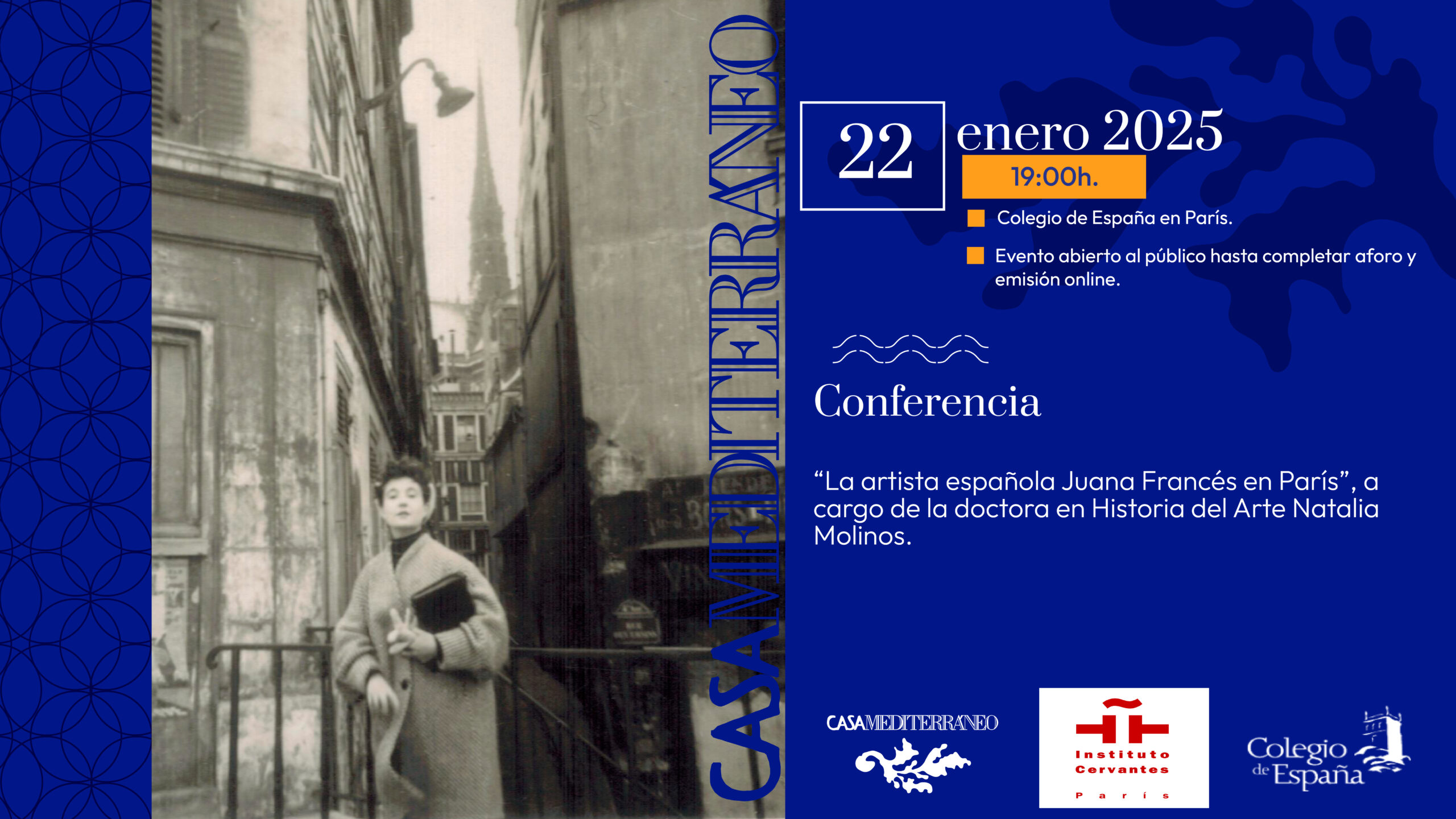 Conferencia – Juana Francés en París - 1