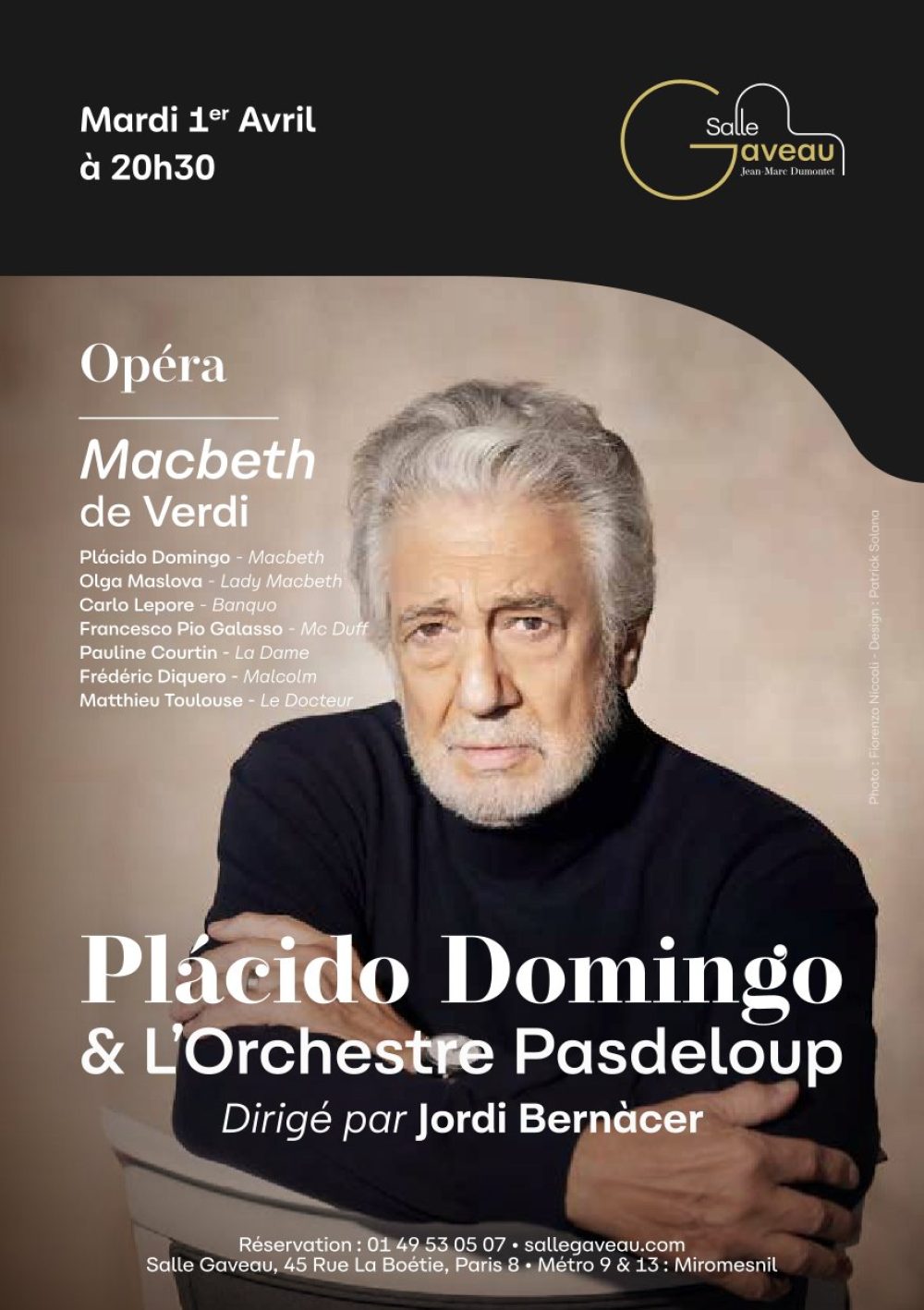 Macbeth de Verdi avec Plácido Domingo & l’orchestre Pasdeloup - 1