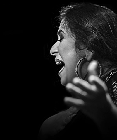 Récital de la cantaora flamenca Montse Cortés